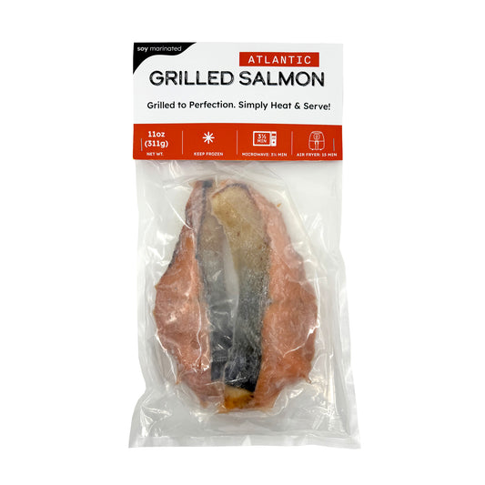 Grilled Fish - Black Cod, Atlantic Salmon, King Salmon 11oz