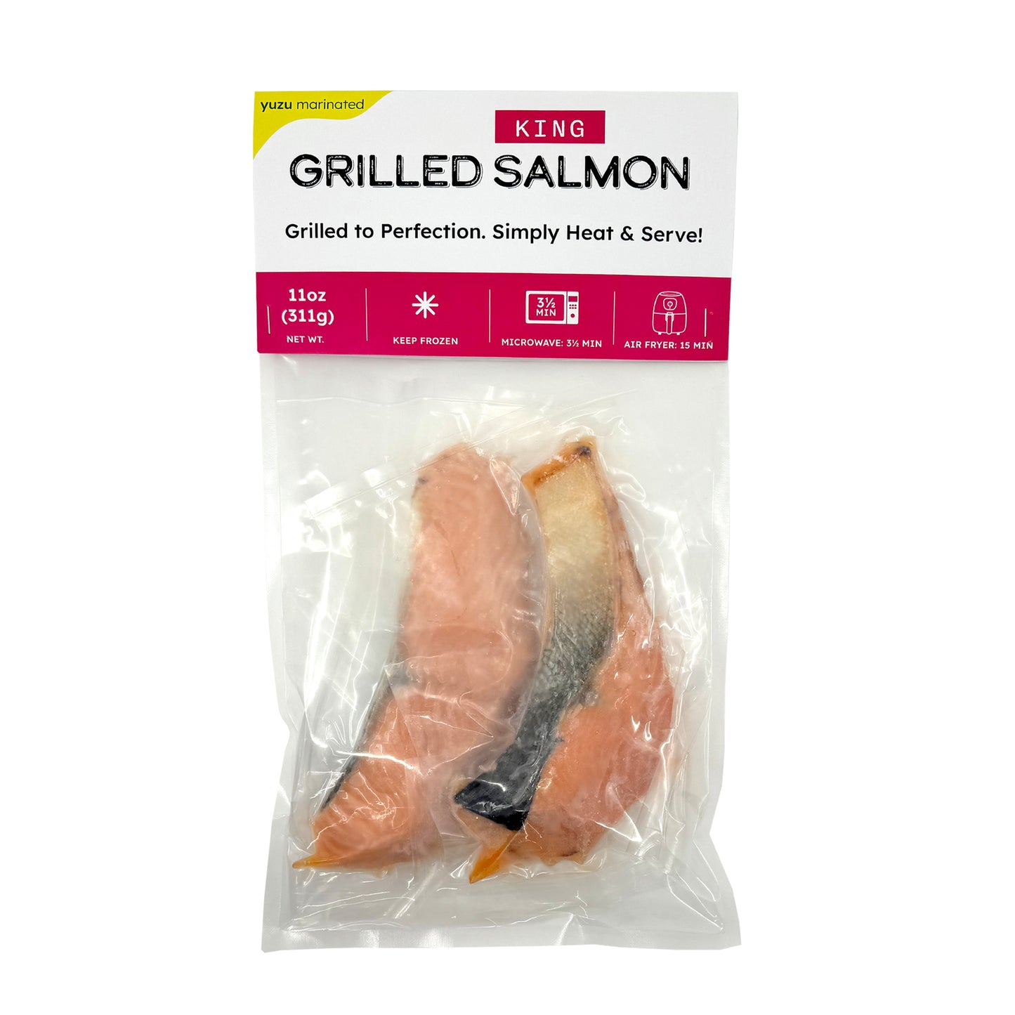 Grilled Fish - Black Cod, Atlantic Salmon, King Salmon 11oz