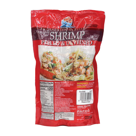 Raw Shrimp Peeled & Deveined 1LB