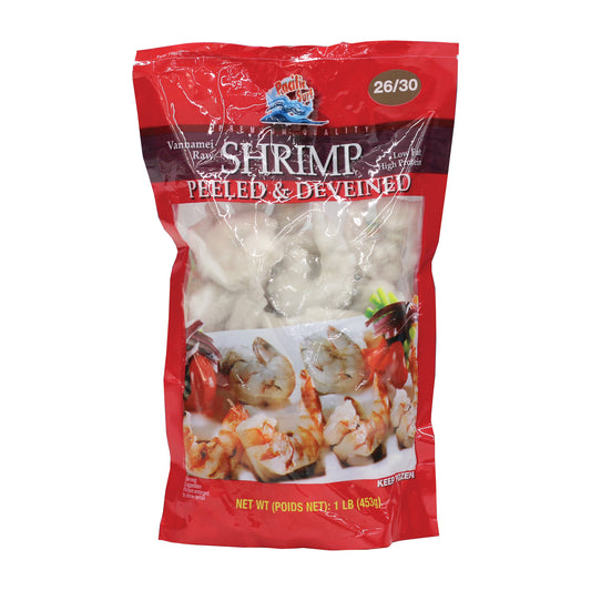 Raw Shrimp Peeled & Deveined 1LB