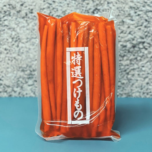 Package of pickled burdock root (Yamagobo) with Japanese labeling, 1.6 lbs