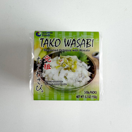 Seasoned Octopus with Wasabi (Tako Wasabi)