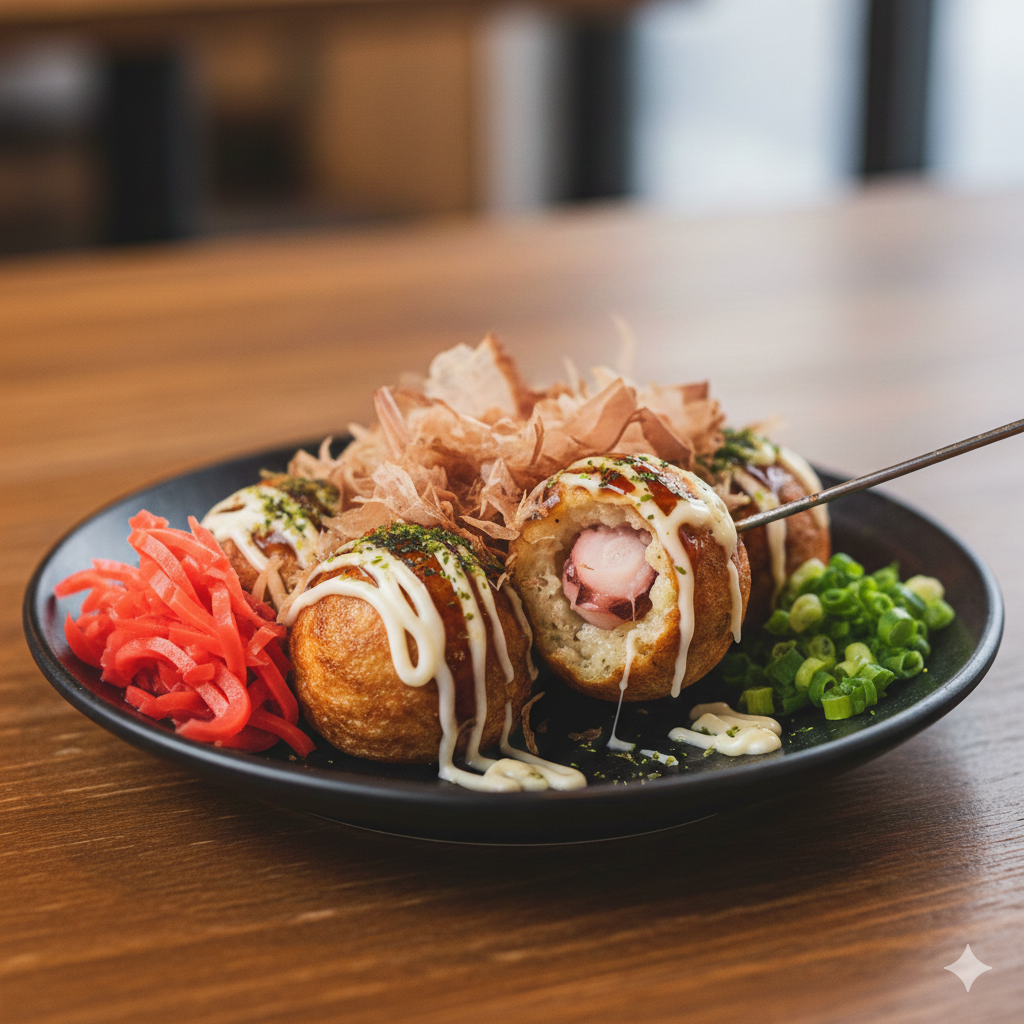 Grilled Octopus Balls (Takoyaki) Party Pack