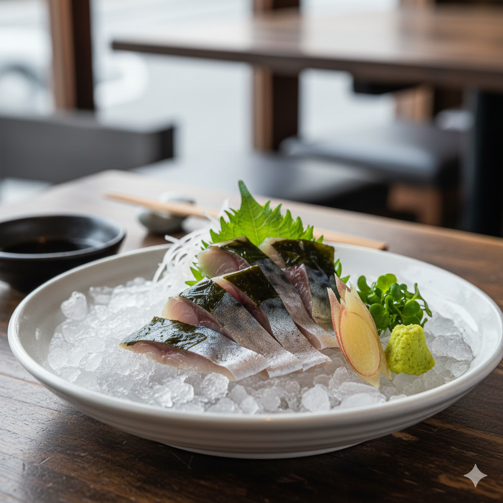 Kelp Marinated Mackerel (Shime Saba Kobujime) 6oz