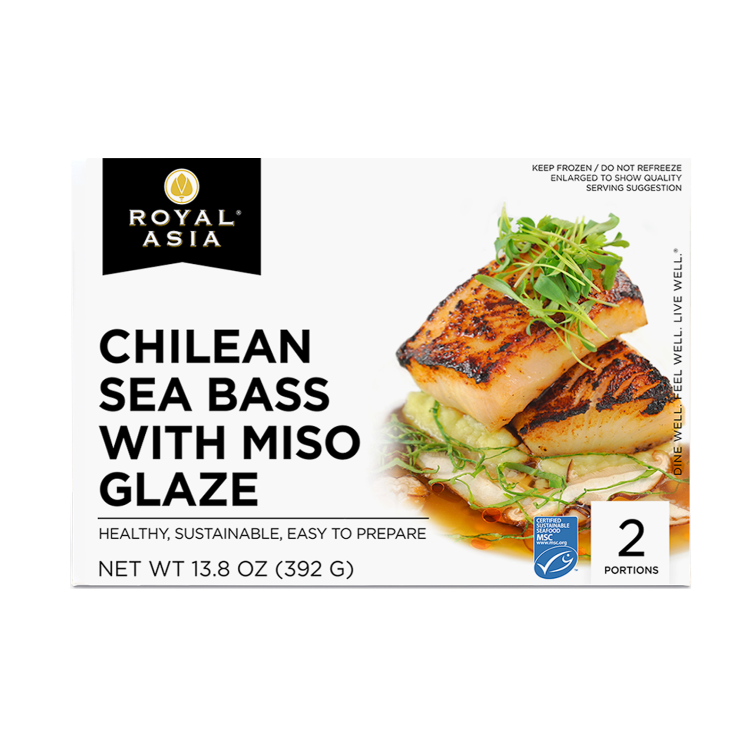 Chilean Sea Bass with Miso Glaze 13.8oz