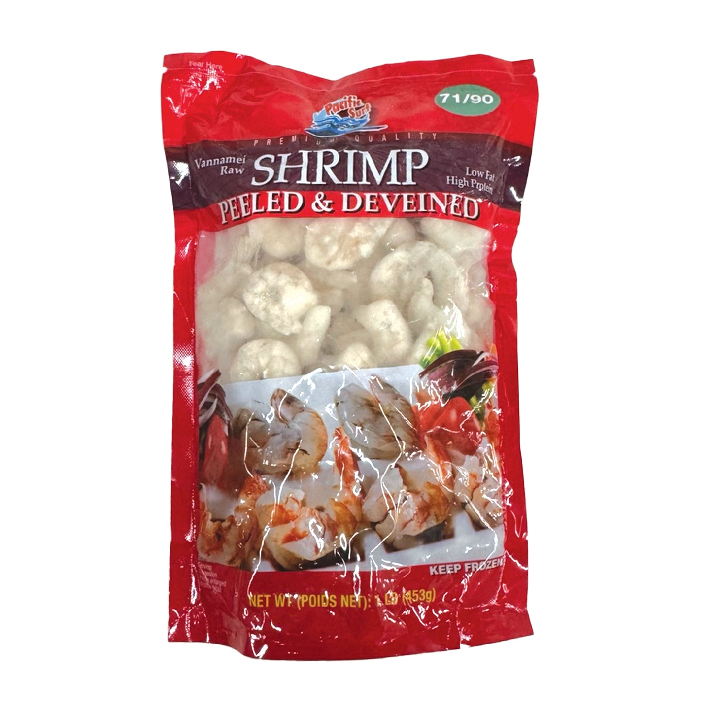 Raw Shrimp Peeled & Deveined 1LB