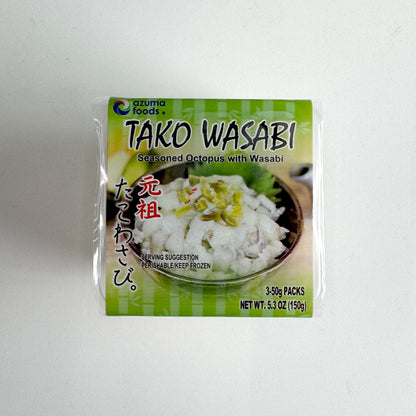 Seasoned Octopus with Wasabi (Tako Wasabi)